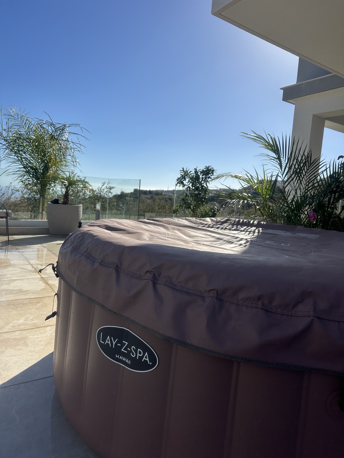 Real Hot Tub Hire Cyprus installation 4